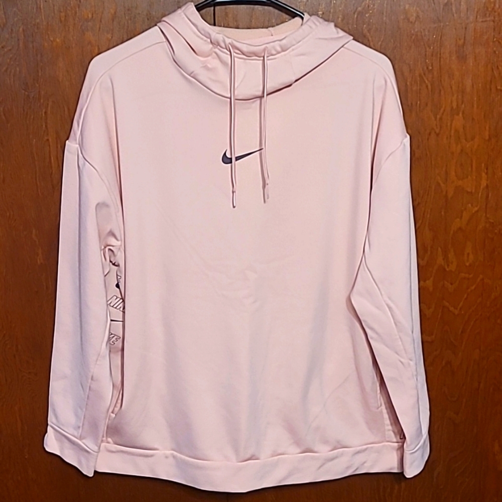 Light pink Nike hoodie